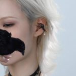 Mystic Wisdom: Raven Series Gothic Obsidian & Garnet Ear Cuffs